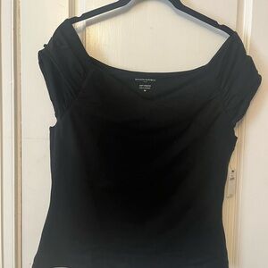 Banana Republic off-Shoulder Soft Stretch top NWT